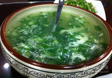 荠菜鸡蛋汤