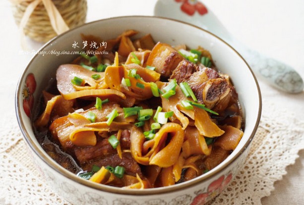 上海小菜――水笋烧肉