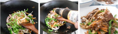 黑胡椒炒牛肉的制作步骤的做法步骤4