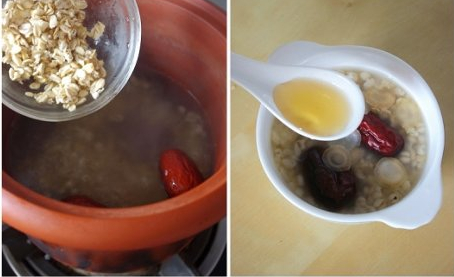 美白养颜汤――薏米燕麦人参汤的做法步骤2