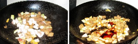 黑椒苹果炒牛里脊肉的做法(图文)的做法步骤5