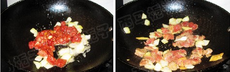 黑椒苹果炒牛里脊肉的做法(图文)的做法步骤4