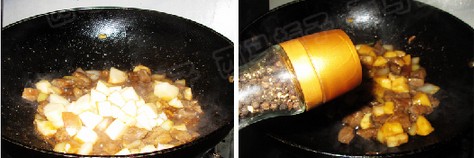 黑椒苹果炒牛里脊肉的做法(图文)的做法步骤6