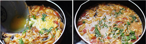 番茄鸡蛋疙瘩汤的做法(图文)的做法步骤10