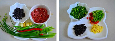 辣椒豆鼓炒肉末的做法(图文)的做法步骤1