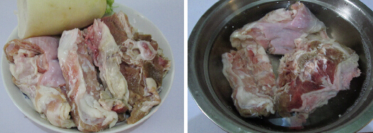美味晚餐――干锅羊肉萝卜的做法(图文)的做法步骤1