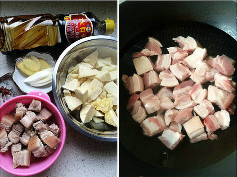 逢过节必备小菜――冬笋烧肉的做法的做法步骤1