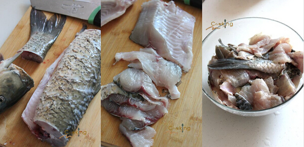 经典美味菜之水煮鱼的做法[组图]的做法步骤1