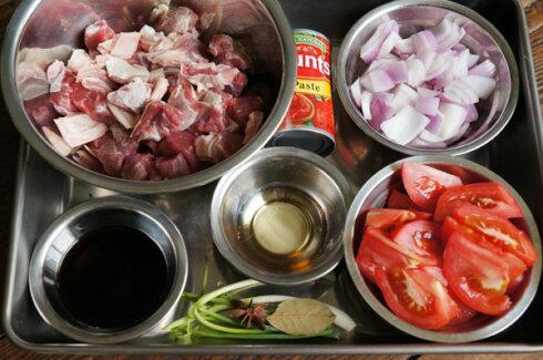 番茄炖牛肉的家常做法,番茄炖牛肉怎么做好吃的做法步骤1