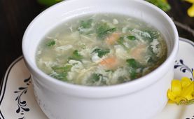 冬瓜蓉荠菜汤