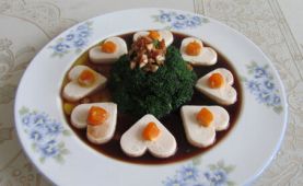 蛋黄豆腐花的做法(图文)