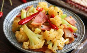 美食行天下――干锅花菜的做法