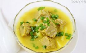 金黄色的美味――土豆洋葱牛肉汤的做法[多图]