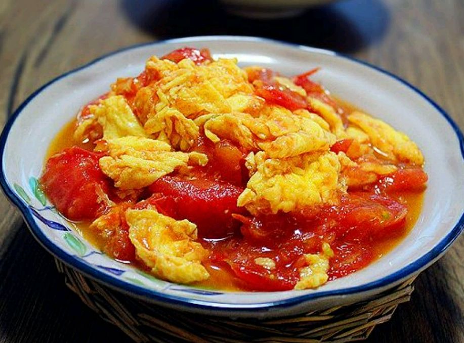 西红柿炒鸡蛋（番茄炒蛋）